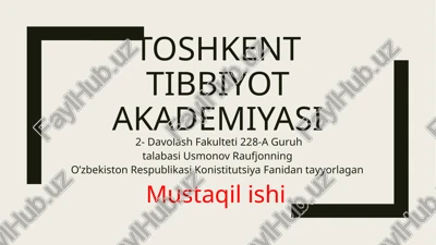 odil sudlov tushunchasi — PPTX