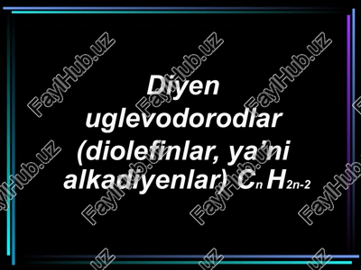 dien uglevodorodlar — PPT