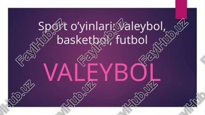 voleybol — PPTX