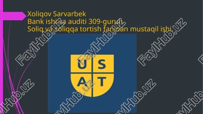 aksiz markalari — PPTX