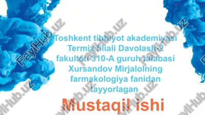 parkinson kasalligini davolash — PPTX