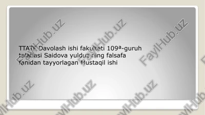 islom madaniyatining o’ziga xosligi — PPTX