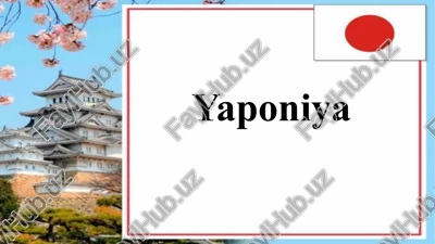 yaponiya — PPTX
