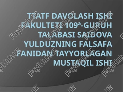 insonoliy qadriyat — PPTX