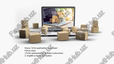 ta’limqadriyatlarivaqoidalari — PPTX