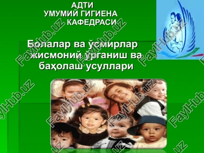 salomatlik — PPT