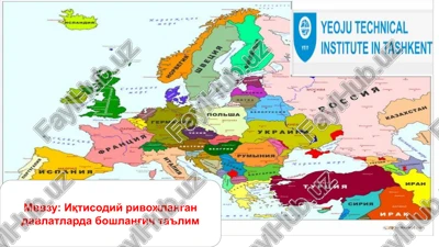 iqtisodiy rivojlangan davlatlarda boshlang'ich ta'lim — PPT