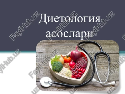 dietologiya asoslari — PPT