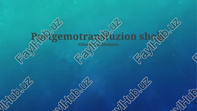 prognoz — PPTX