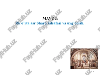 qadimi sharq falsafasi — PPT