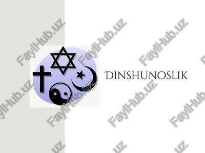 dinshunoslik — PPTX
