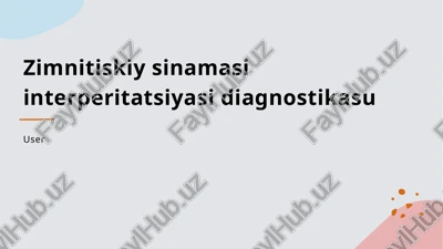 zimnitskiy test — PPTX