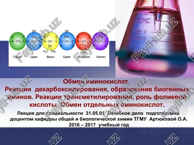 obmen aminokislot — PPT