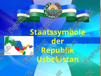 staatssymbole der republik usbekistan — PPTX