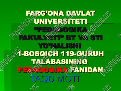 mahtumquli hayoti va pedagogik qarashlari — PPT