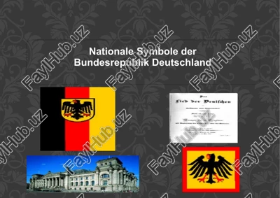 nationale symbole der bundesrepublik deutschland — PPTX
