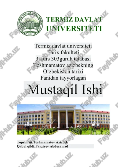 qayta qurish siyosati va uning mohiyati — DOCX