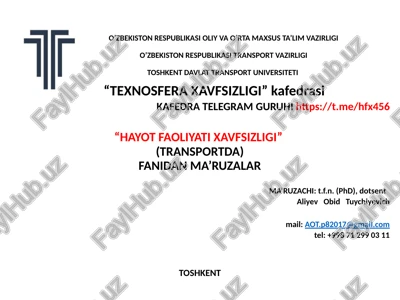 ishlab chiqarishdaventilyasiya(shamollatish)vositalari — PPTX