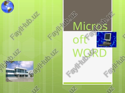 microsoft word — PPT