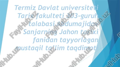 efiopiya fransiyava ispaniyaning raqobati — PPTX