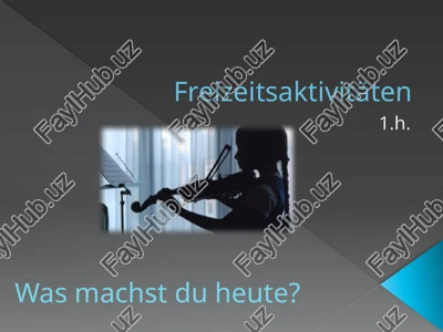 freizeitsaktivitäten — PPTX