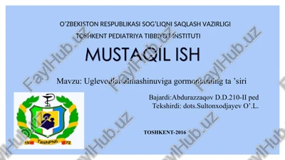 insulin oqsil ta’siri — PPT
