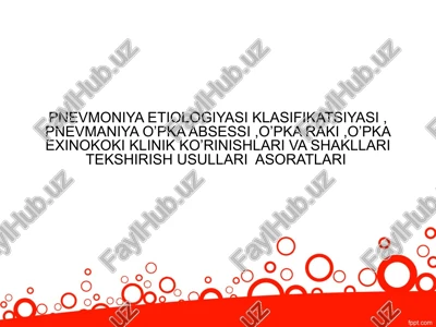 pnevmoniya — PPTX