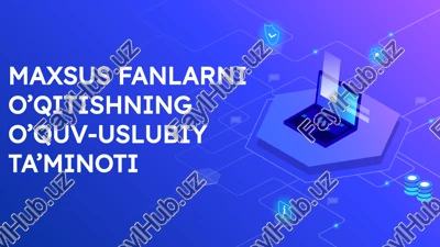 maxsus fanlarni o’qitishning o’quv-uslubiy ta’minoti — PPTX