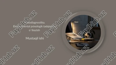 psixodiagnostika — PPTX