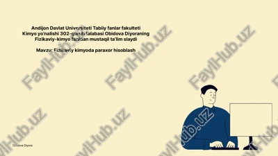 paraxorlarning asosiy tushunchalari va ahamiyati — PPTX