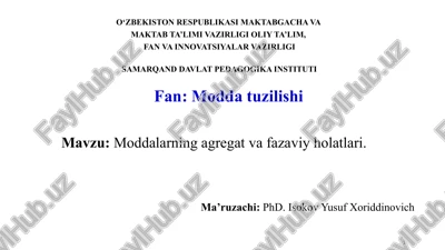 moddatuzilishi — PPTX