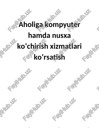 kompyuter (notebook) — DOCX