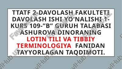 ibn sino yevropa olimlari talqinida — PPTX