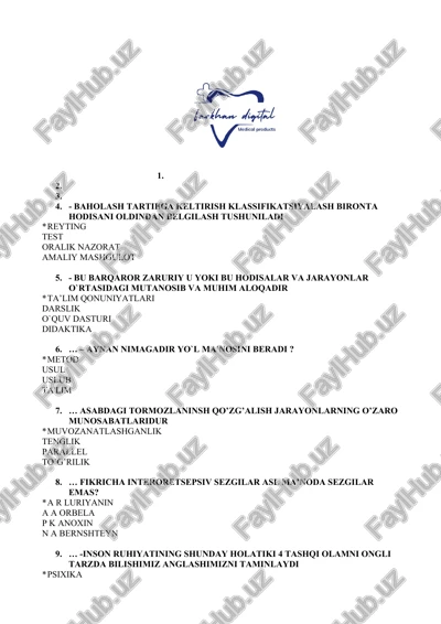 yakuniy_davlat_attestatsiyasi_kasbiy_pedagogika_6_kurs_uzbek_tibbiy — DOC