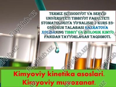 kimyoviy kinetika asoslari — PDF