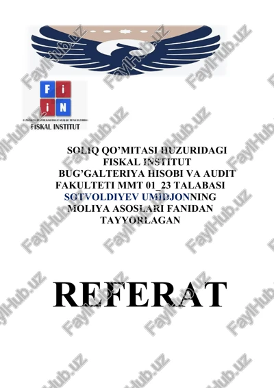 budjetdan tashqari maqsadli jamg'armalar tizimi — DOC