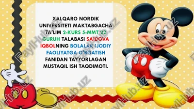 applikatsiya ishlari — PDF