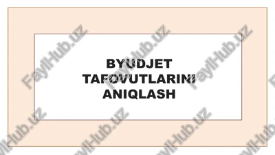 budjettafovutlari — PPTX
