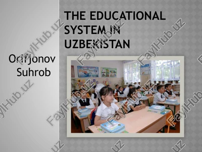 primary education in uzbekistan — PPTX