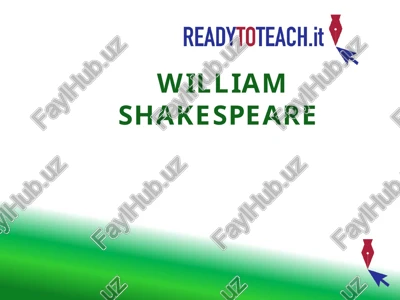 william shakespeare — PPTX