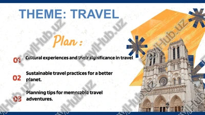 cultural experiences in travel — PPTX