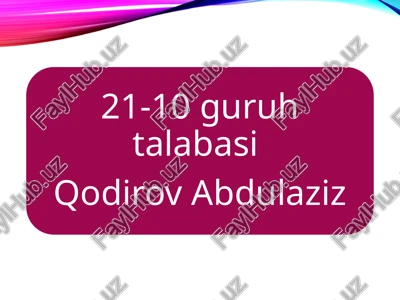 iqtisodiy rivojlanish tushunchasi — PPTX
