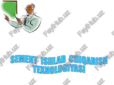 sement ishlab chiqarish texnologiyasi — PPTX