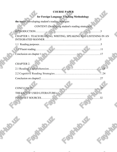foreign language teaching methodology — DOCX