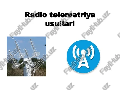 radiotelemetriyausullari — PPTX