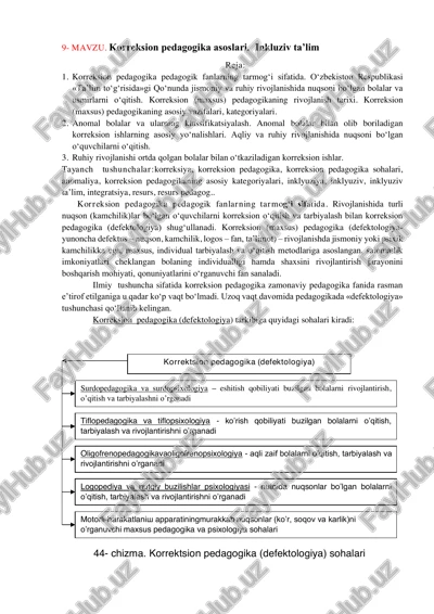 korreksion pedagogika asoslari — PDF