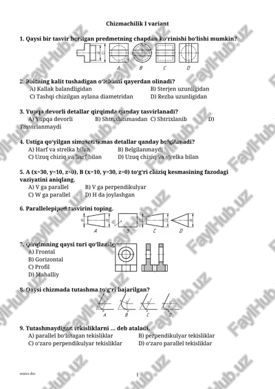 chizmachilik test — DOC