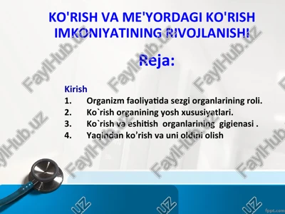 analizatorlar haqida — PPT