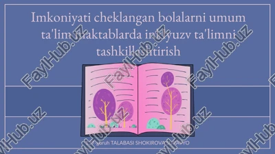 inklyuziv ta'lim konsepti — PPTX