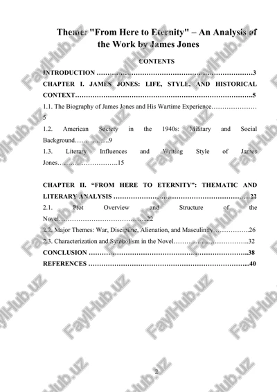 from here to eternity — DOCX